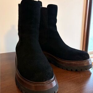 Steve Madden Black Ankle Boots